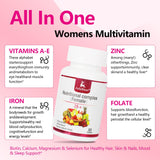 JulyDeer One Daily Multivitamin – biotine pour cheveux fort et peau radieuse