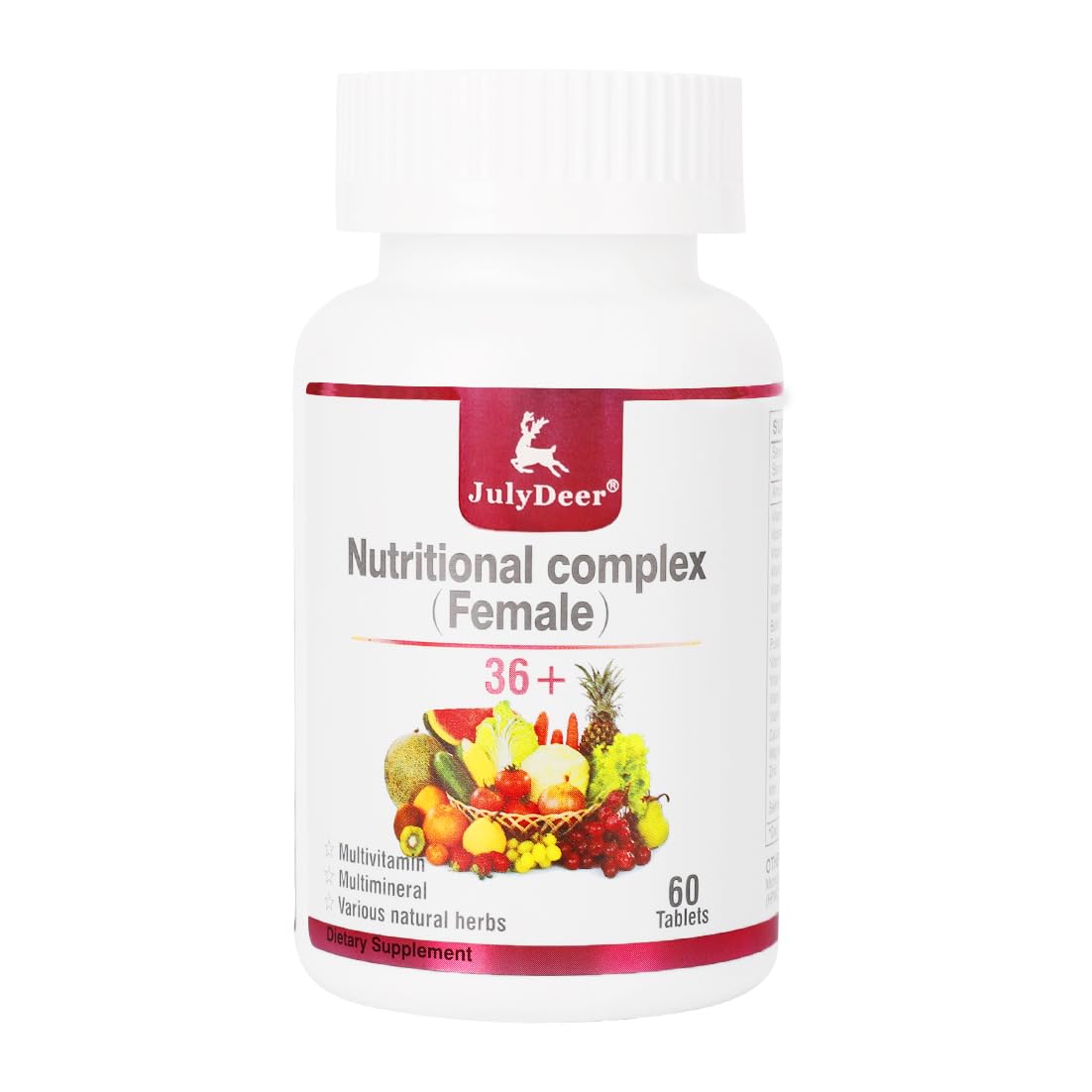 JulyDeer One Daily Multivitamin – bouteille prête à soutenir énergie et vitalité quotidiennes