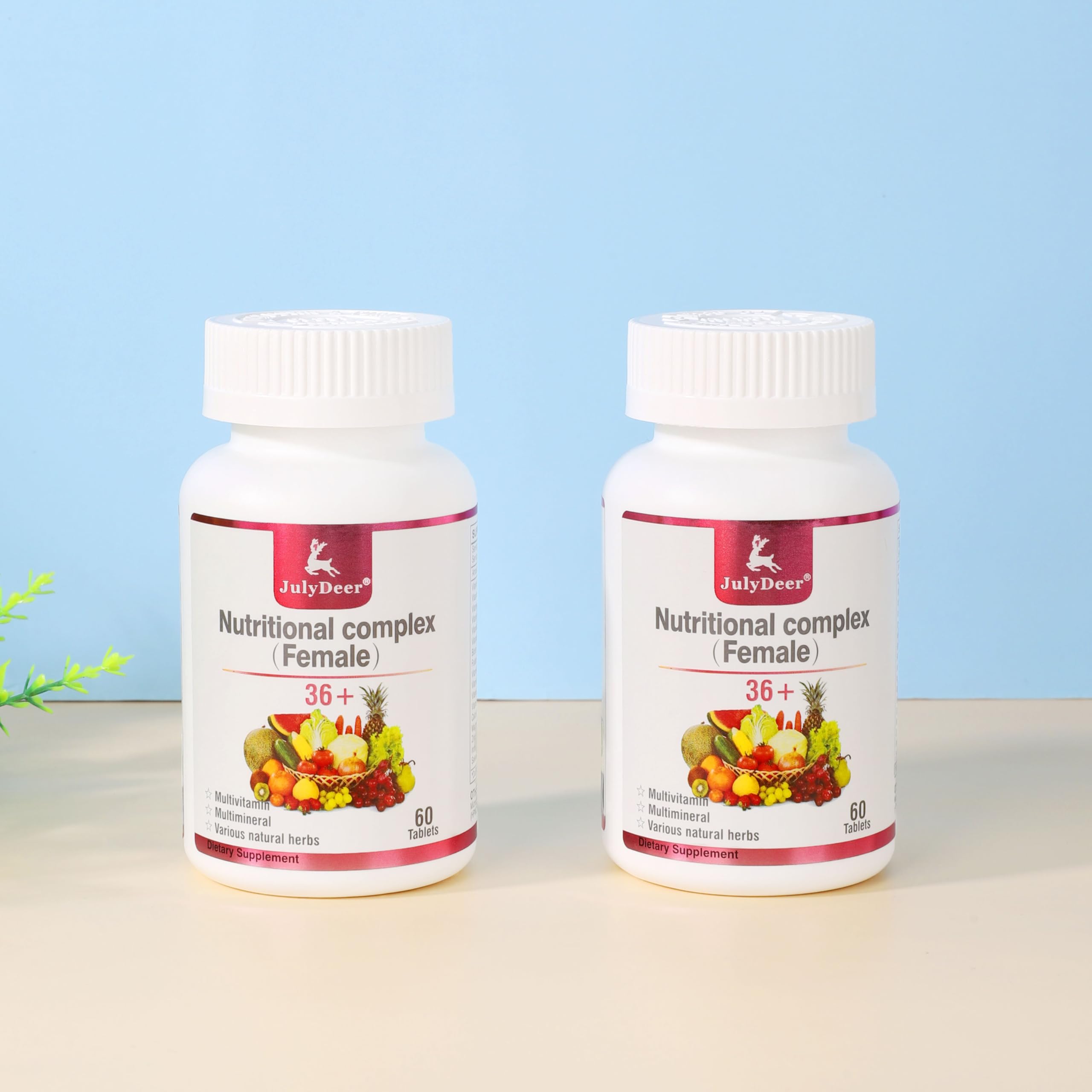 JulyDeer One Daily Multivitamin – magnésium et B pour la clarté et l'énergie