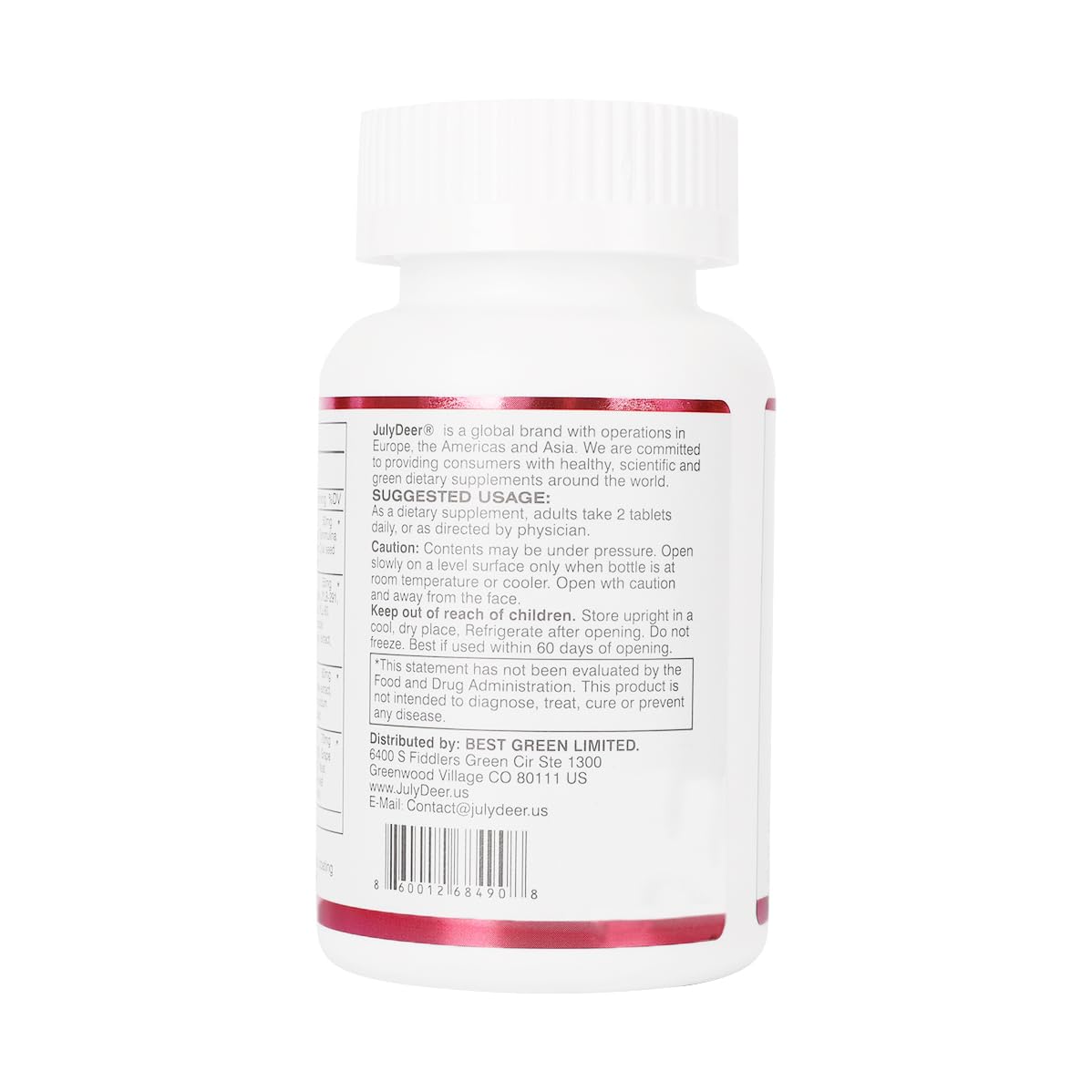 JulyDeer One Daily Multivitamin – qualité et sécurité dans une installation certifiée cGMP