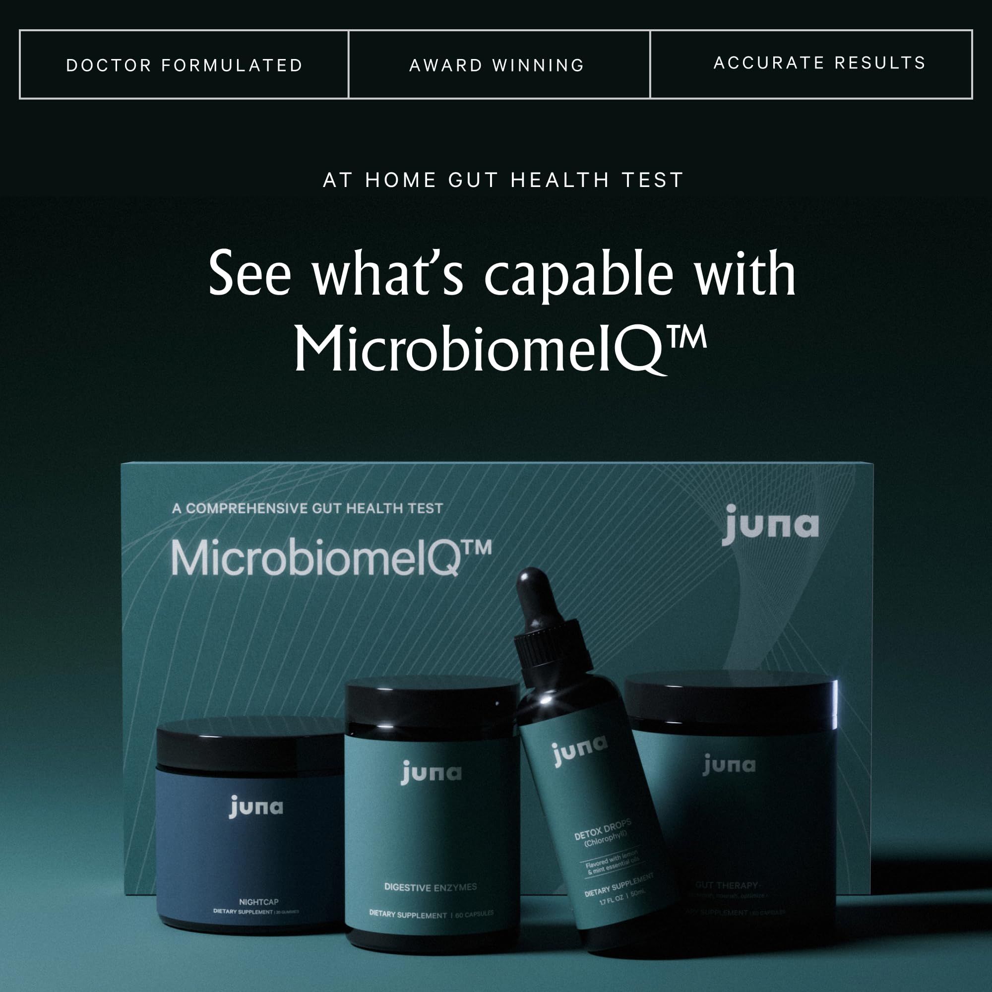 Colis-retour prépayé facilitant l'envoi au laboratoire Juna MicrobiomeIQ.