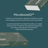 Swab stérile du kit Juna MicrobiomeIQ pour prélèvement rapide et confortable.