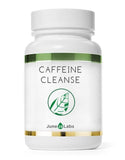 June 28 Labs Nettoyage Caféine: bouteille en gros plan montrant la réduction possible.