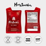 Hong Sam Won, boîte de 7 bouteilles, pratique et végan compatible.