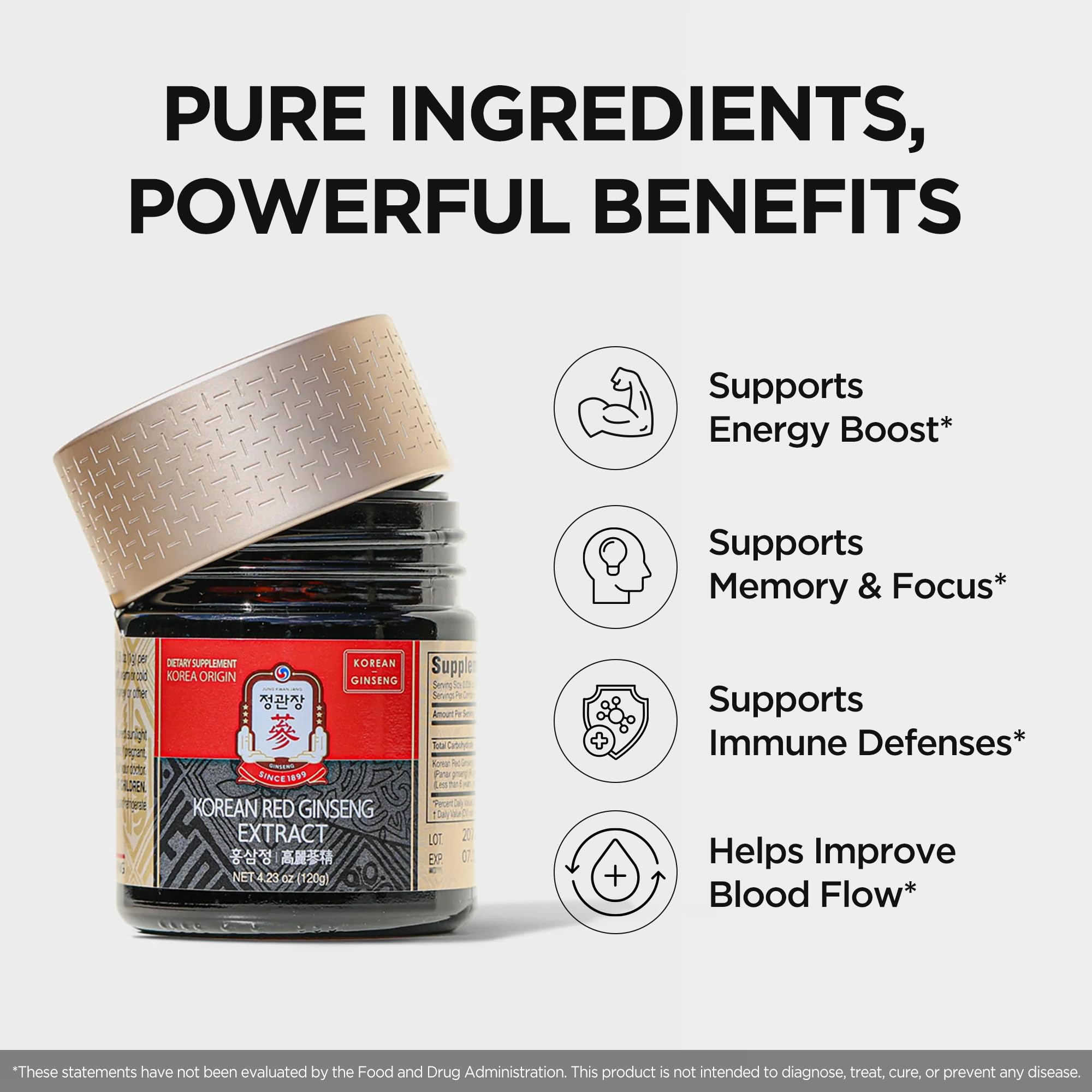 Jung Kwan Jang tasse d'infusion ginseng – préparation rapide et agréable.