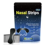 Bandes nasales JUNICHY extrafortes en pack, meilleure respiration nocturne.