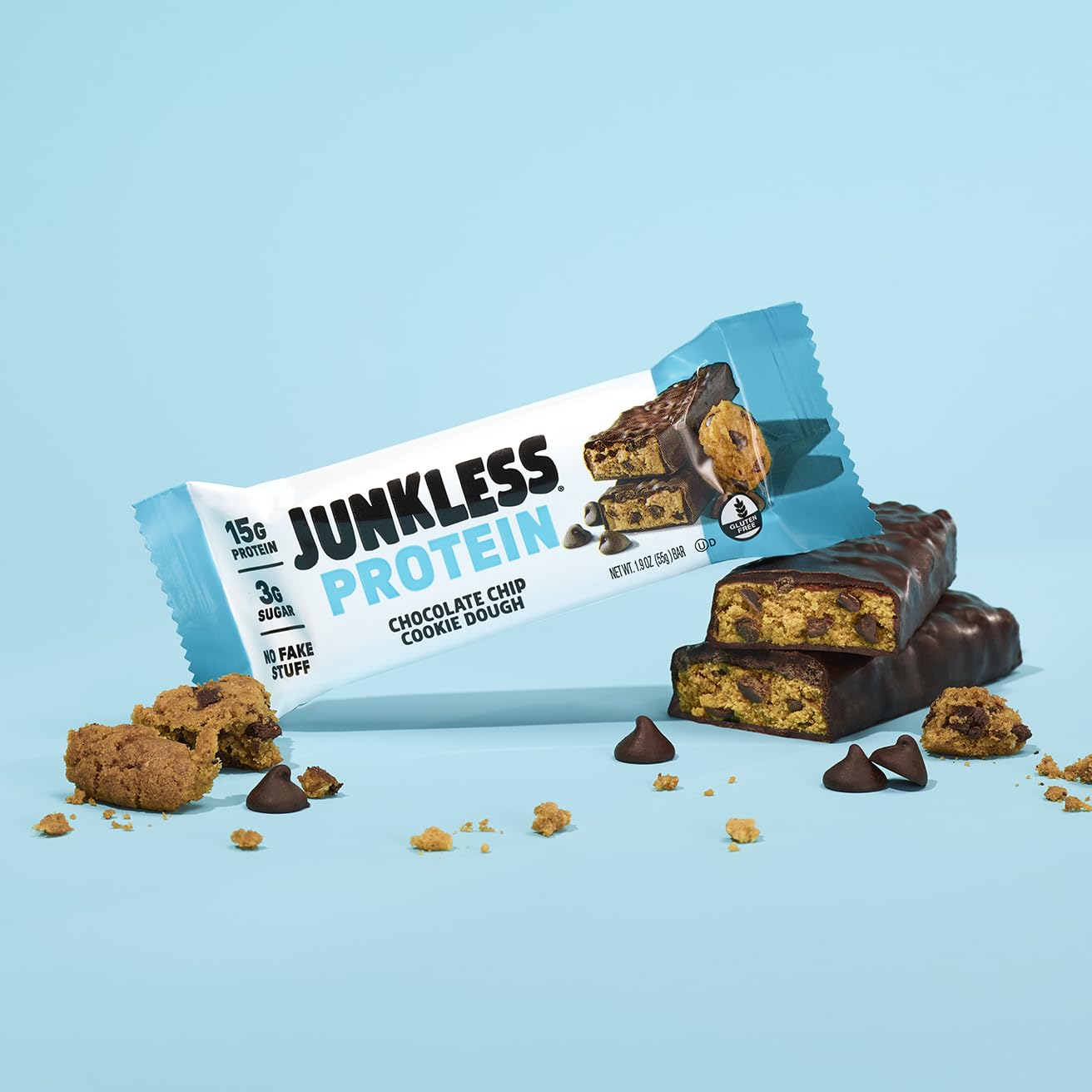 Collation Junkless en mouvement, à emporter facilement