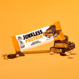 Barre Junkless chocolat cacahuète sac-a-dos prête à emporter