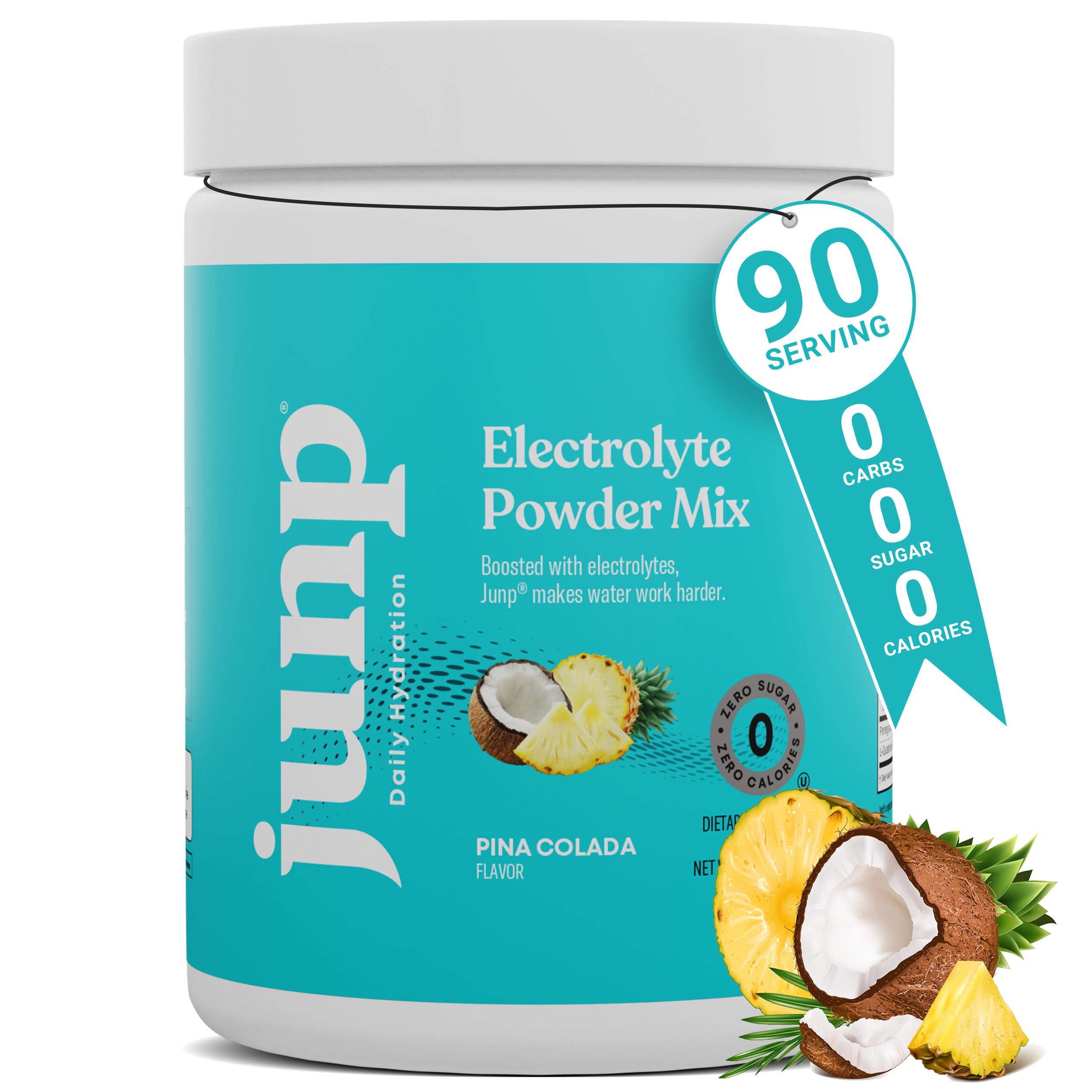JUNP Électrolytes Pina Colada — sachet hydratant pour entraînement