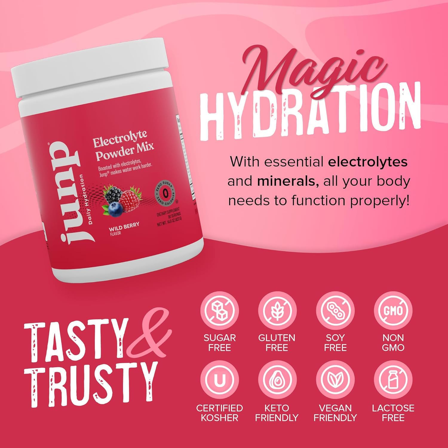 Utilisation JUNP avant et après entraînement pour une hydratation optimale.