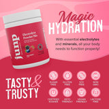 Utilisation JUNP avant et après entraînement pour une hydratation optimale.