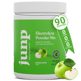 JUNP Électrolytes poudre pomme verte, hydratation durable lors de l'effort