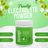 JUNP Électrolytes sachet pomme verte, mélange rapide pour énergie en déplacement