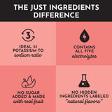 JUST INGREDIENTS extraits fruits goyave-mangue, saveur naturelle