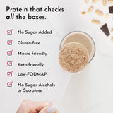 JUST INGREDIENTS gout-cacao-cacahuete-roaste: goût riche et équilibré pour smoothies et desserts