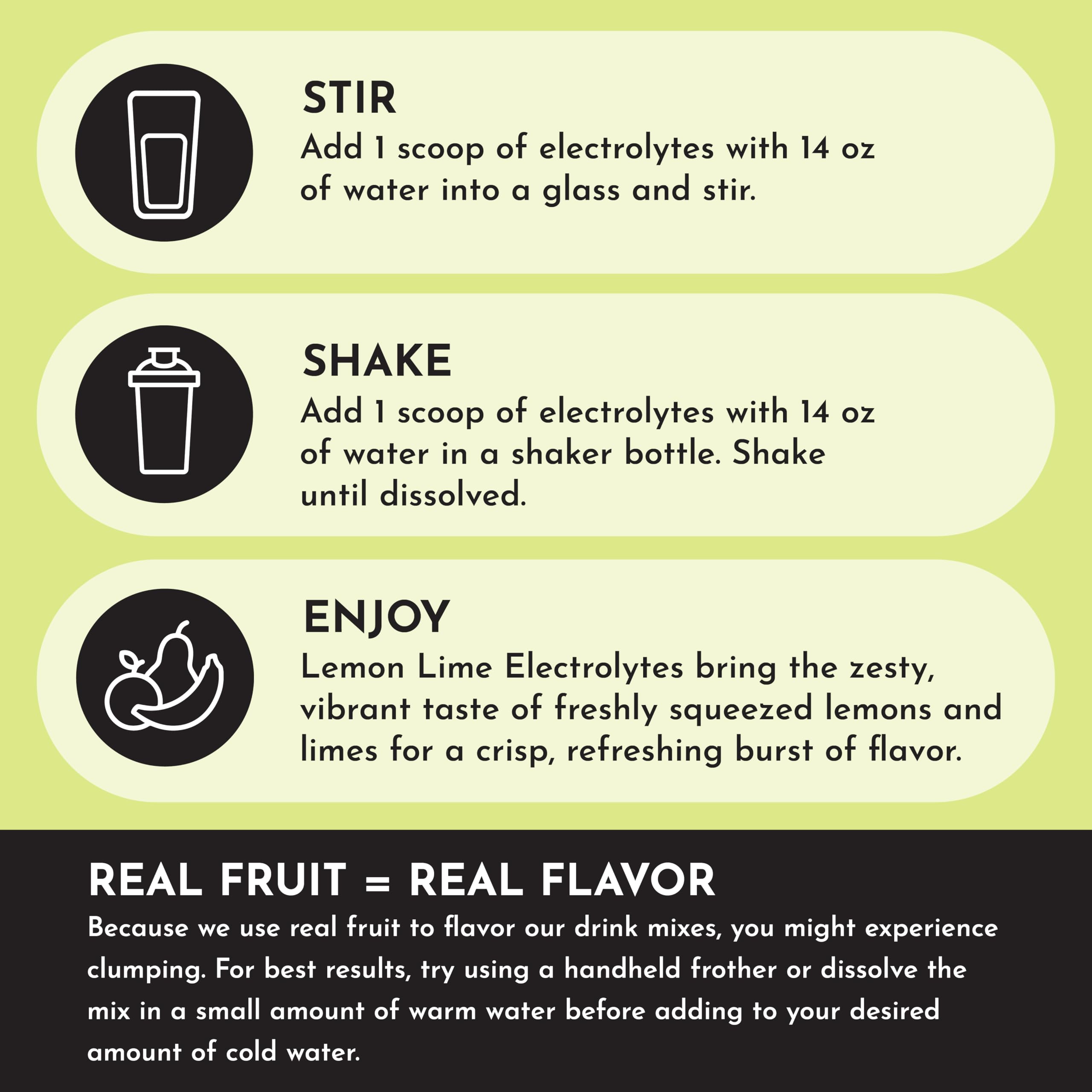 JUST INGREDIENTS Lemon Lime Electrolytes – test externe, pureté et précision vérifiées