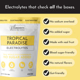 JUST INGREDIENTS Paradis Tropical, emballage pratique, prêt à transporter.