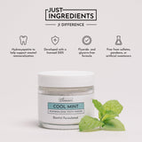 Just Ingredients Étiquette sans additifs, ingrédients propres et végan pour toute la famille