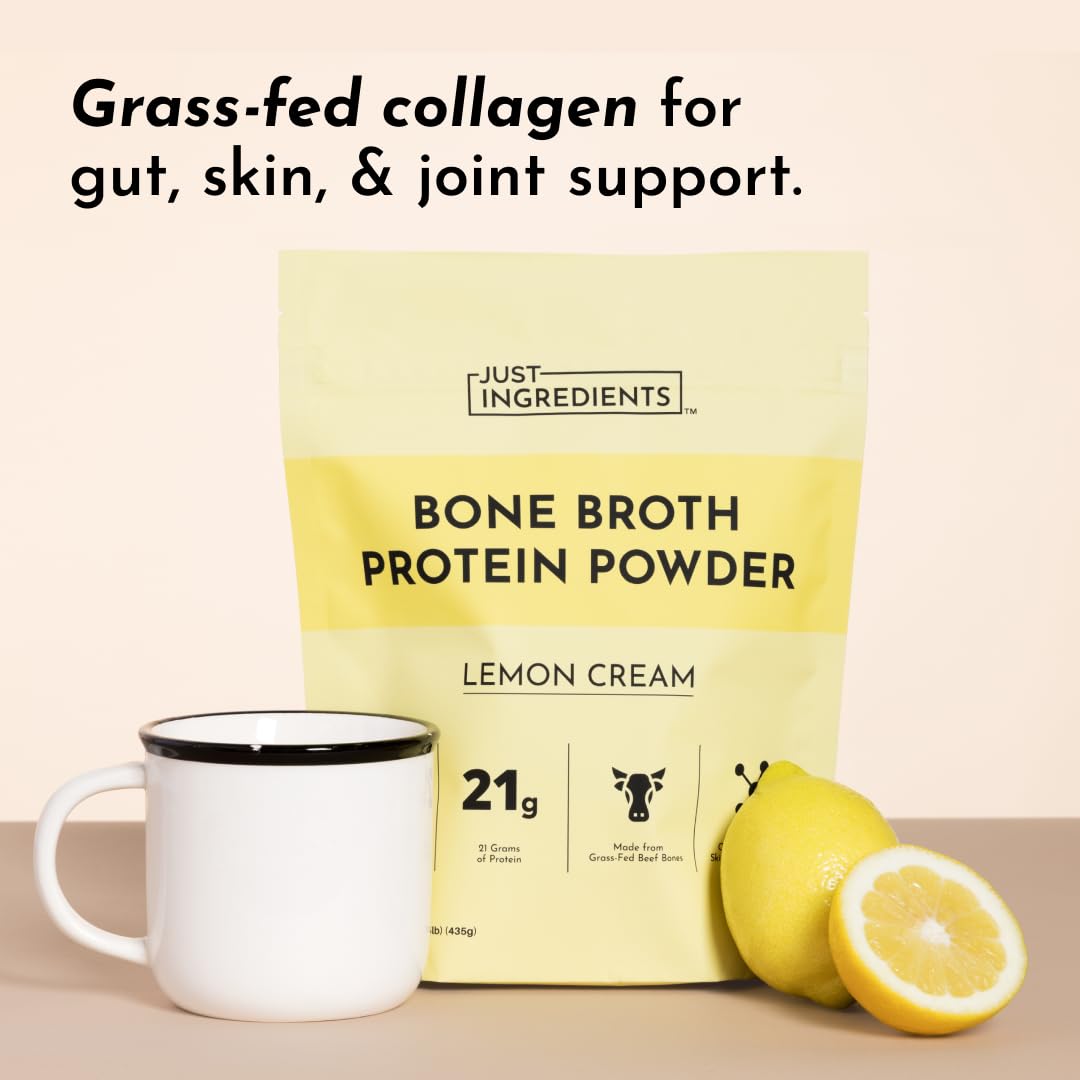 Just Ingredients Parfum Frais Citron Creme Sans Arômes Artificiels