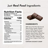 JUST INGREDIENTS poudre protéine chocolat, shake rapide et pratique.