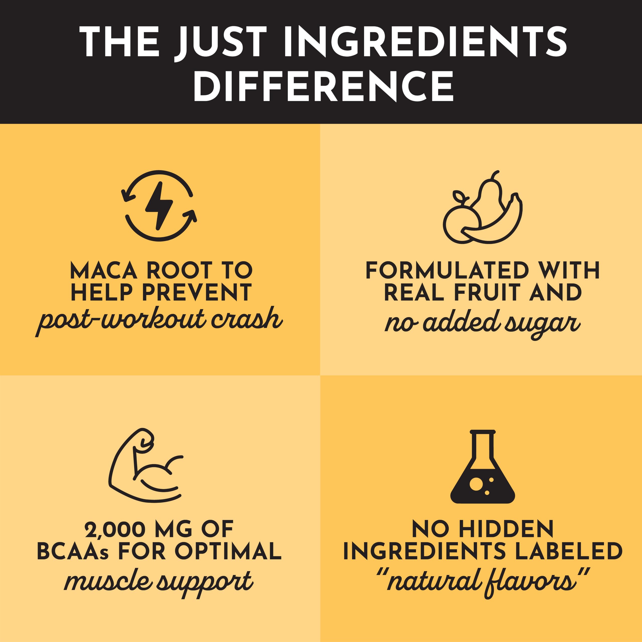 Shaker prêt à agiter avec Just Ingredients Pré-entraînement Orange Ananas, dégustation rapide.