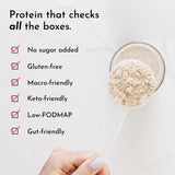 JUST INGREDIENTS Shaker prêt à préparer un shake après l’entraînement.