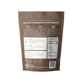 JUST INGREDIENTS Protéine Bouillon Os Chocolat – texture poudre fine prête à être mélangée.