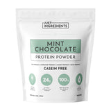 Just Ingredients protéine menthe-chocolat, emballage visible, parfait pour démarrer la journée