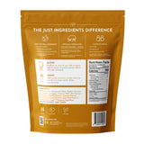 Shaker Just Ingredients avec poudre protéine caramel salé, mélange rapide pour shake post-entraînement.