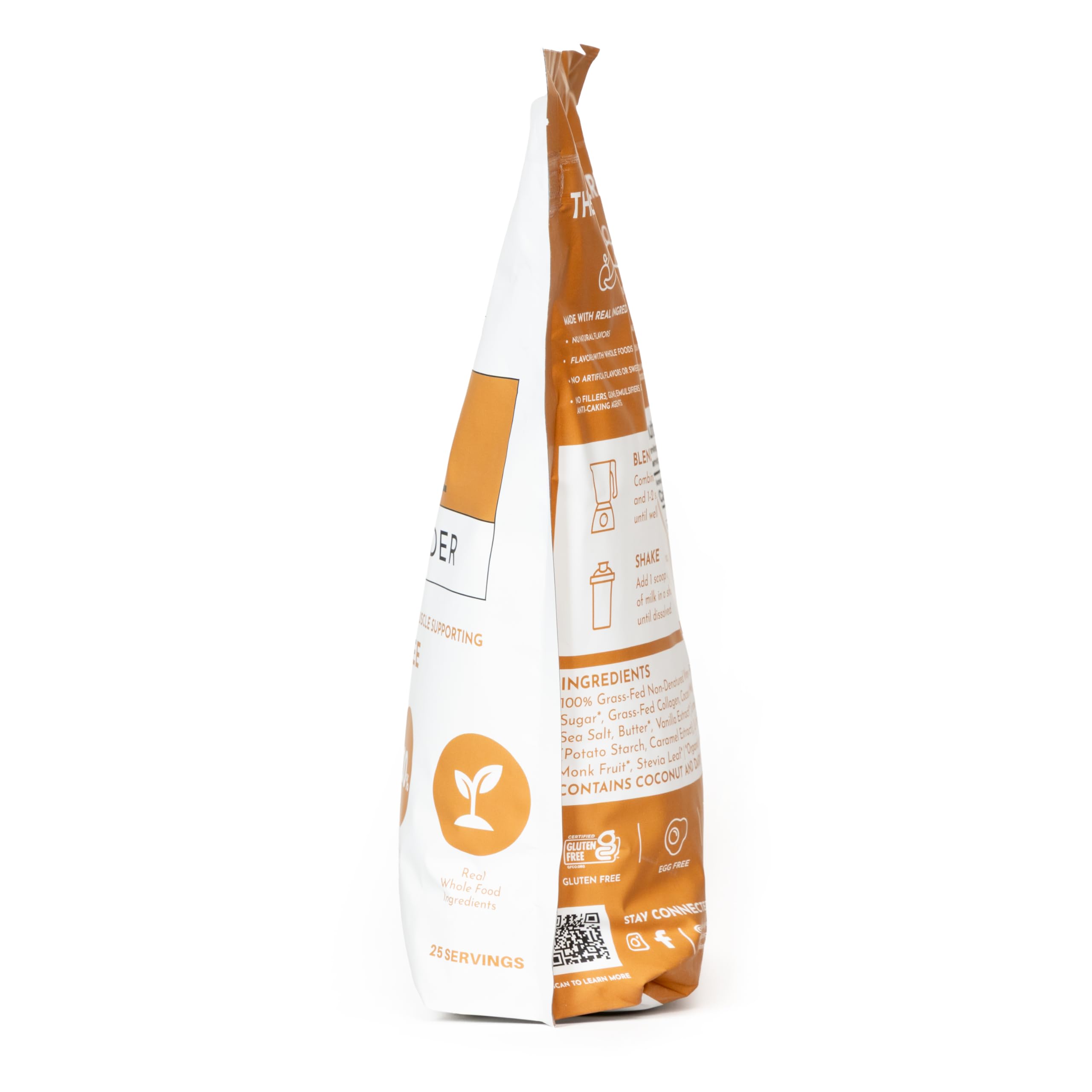 Yaourt agrémenté de Just Ingredients pour texture onctueuse et satiété.