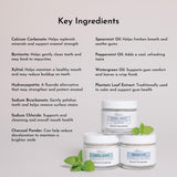 Just Ingredients Poudre Dentaire Réméralisante — texture fine et naturelle, brossage doux
