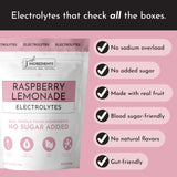 JUST INGREDIENTS sachet portable, hydratation pratique en déplacement.
