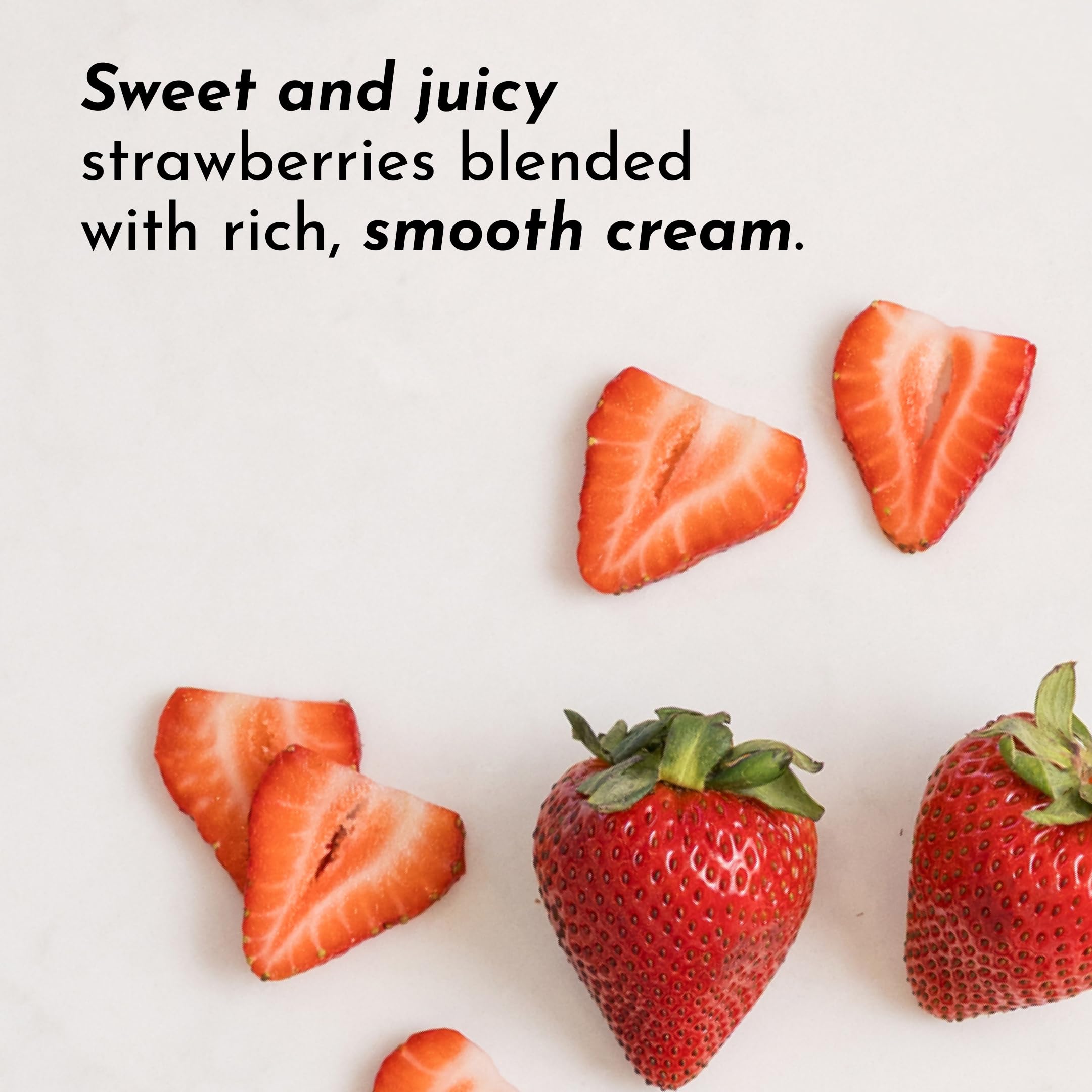 Juste INGREDIENTS Shake, versement dans un verre, mélange rapide et protéiné.