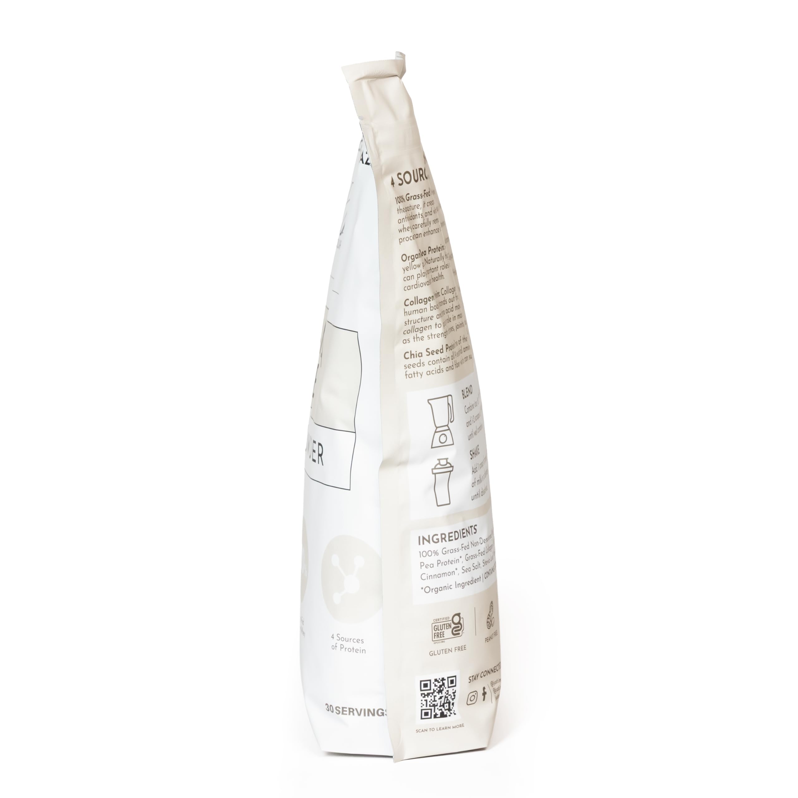 Yaourt et flocons d'avoine avec JUST INGREDIENTS vanille.