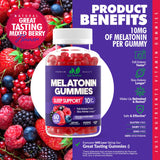 Just Nutrients Mélatonine Gommes — étiquette sans gluten et sans allergènes, choix conscient