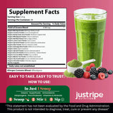 Just Ripe Field of Greens – Doseur 28 mesures, pratique pour la routine quotidienne.