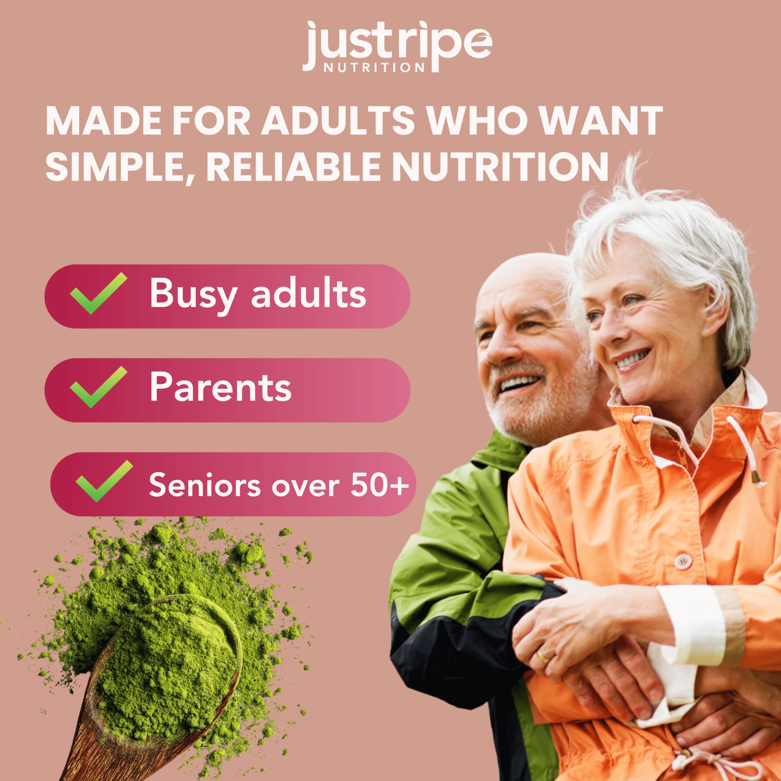 Just Ripe Field of Greens – Saveur agréable, idéal pour les matins pressés.