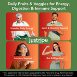 Just Ripe Nutrition : capsules végétales pour soutien nutritionnel chez les adultes actifs.