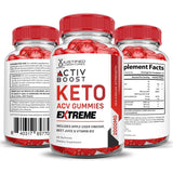 Justified Laboratories Activboost Keto Gommes Extrême – sans gélatine, option végétalienne.