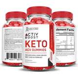 Justified Laboratories Activboost Keto ACV Gummies – boîte prête à emporter pour voyage et travail