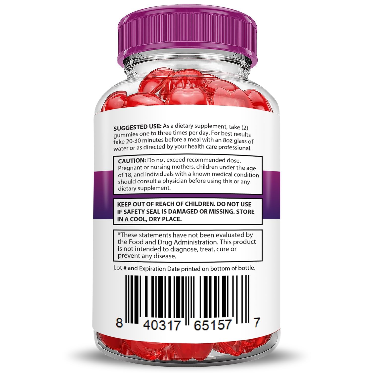 Utilisation journalière simple des gommes ACV Justified Laboratories, adaptée à votre rythme.