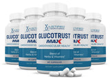 Justified Laboratories Glucotrust Max – bouteille, présentation pratique pour votre routine quotidienne.