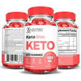 Justified Laboratories gommes keto acv 1000mg – certifié végan et sûr à consommer.
