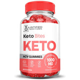 Justified Laboratories gommes keto acv 1000mg – saveur fruitée et gourmande.