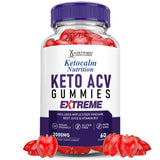Gommes Ketocalm Justified Laboratories dans une bouteille, pratique et portable.