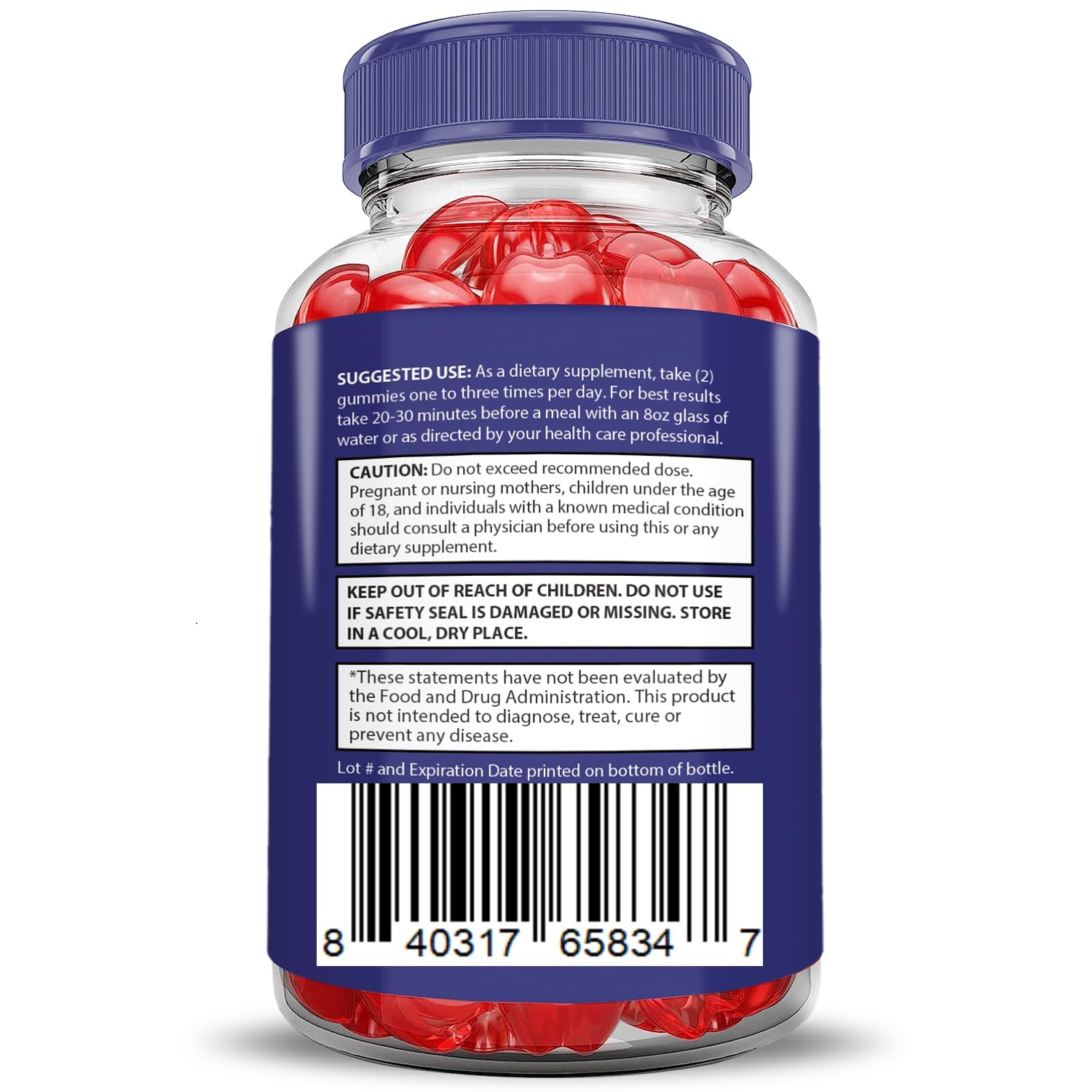Justified Laboratories Ketosophy bonbons gélifiés, ingrédients naturels sans OGM, snack végane.