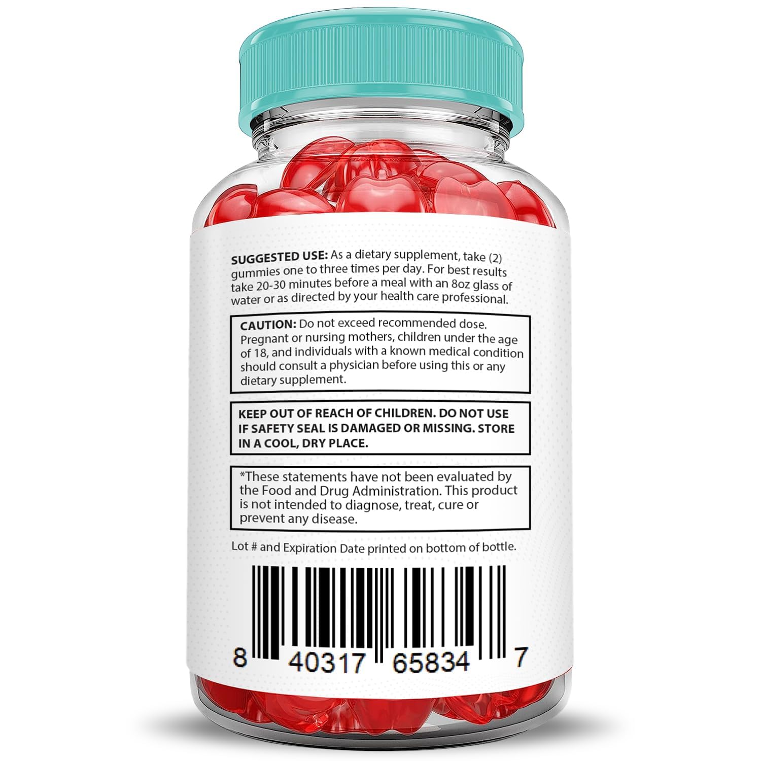 Justified Ketosophy Gommes base pectine vegan, sans gélatine.