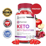 Gommes Premier Keto ACV – gros plan sur la texture et le goût attrayant