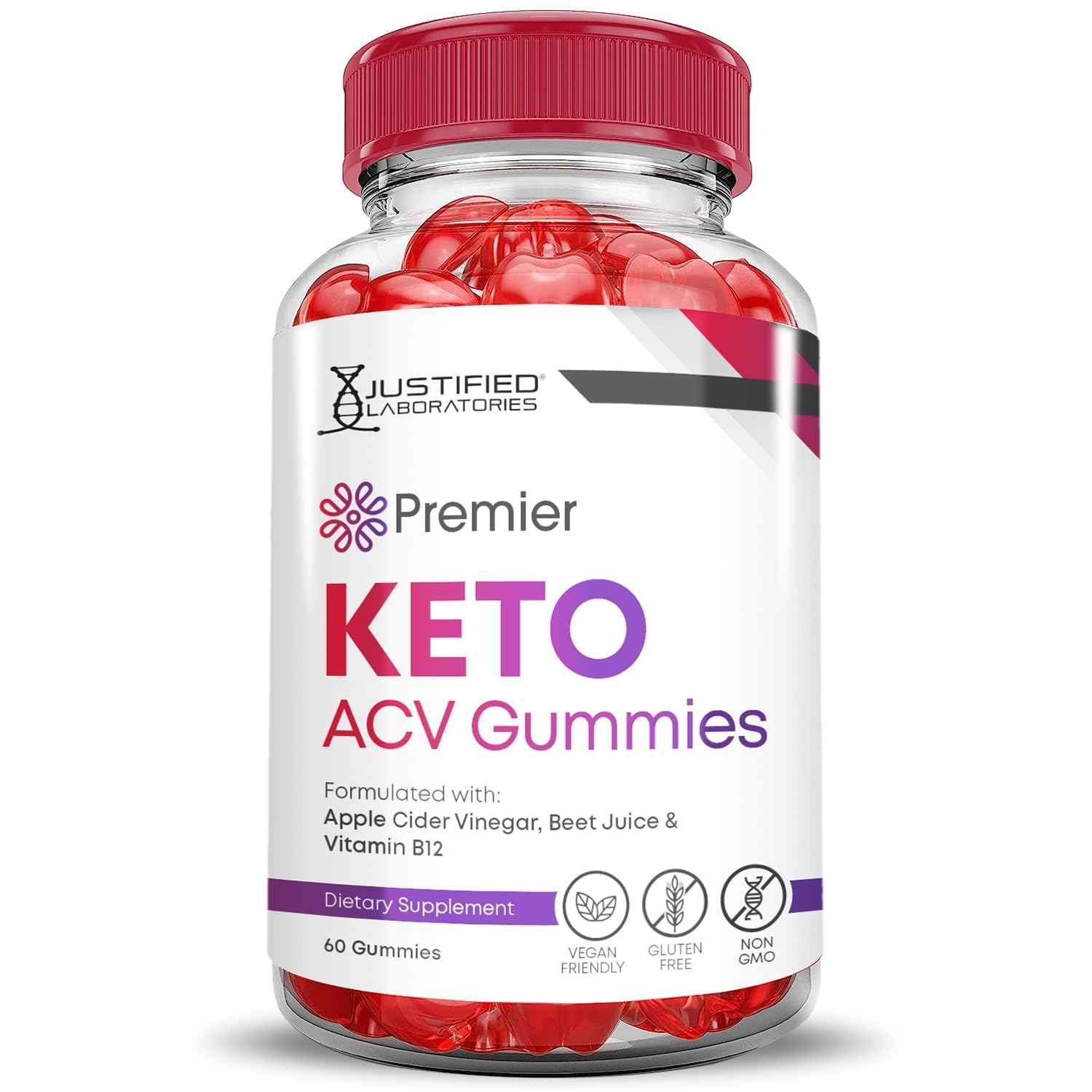 Ingrédients clés des Gummies Premier Keto ACV avec betterave et grenade
