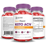 Justified Laboratories Rapid Ripped Keto ACV Gummies – certifiée GMP pour sécurité et qualité.